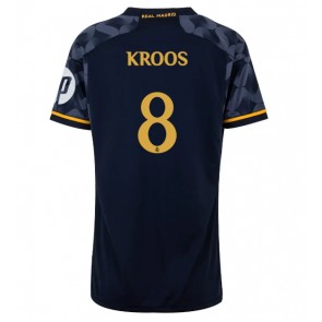 Real Madrid Toni Kroos #8 Gostujuci Dres za Ženska 2023-24 Kratak Rukavima